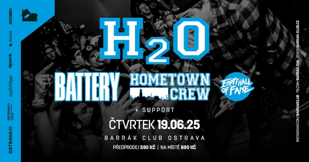 H2O | Battery | Hometown Crew | Empty Hall of Fame
