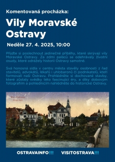 Komentovaná procházka: Vily Moravské Ostravy
