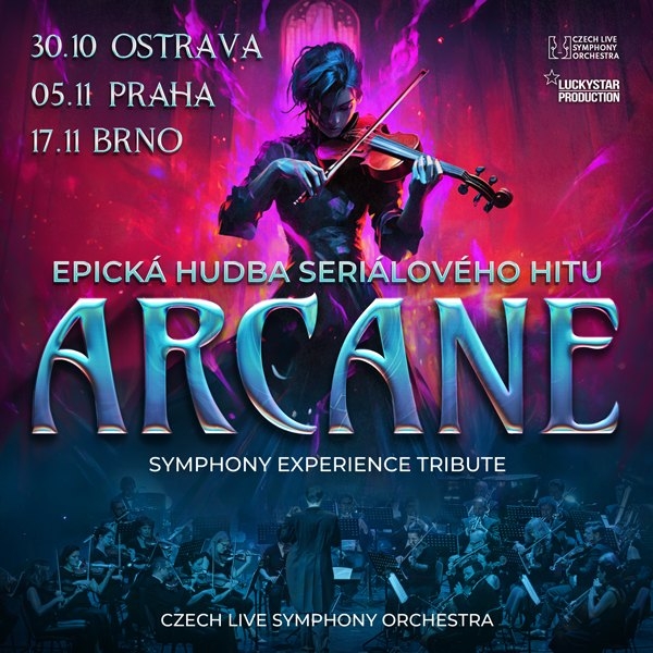 Epická hudba Seriálového hitu ARCANE Symphony Tribute