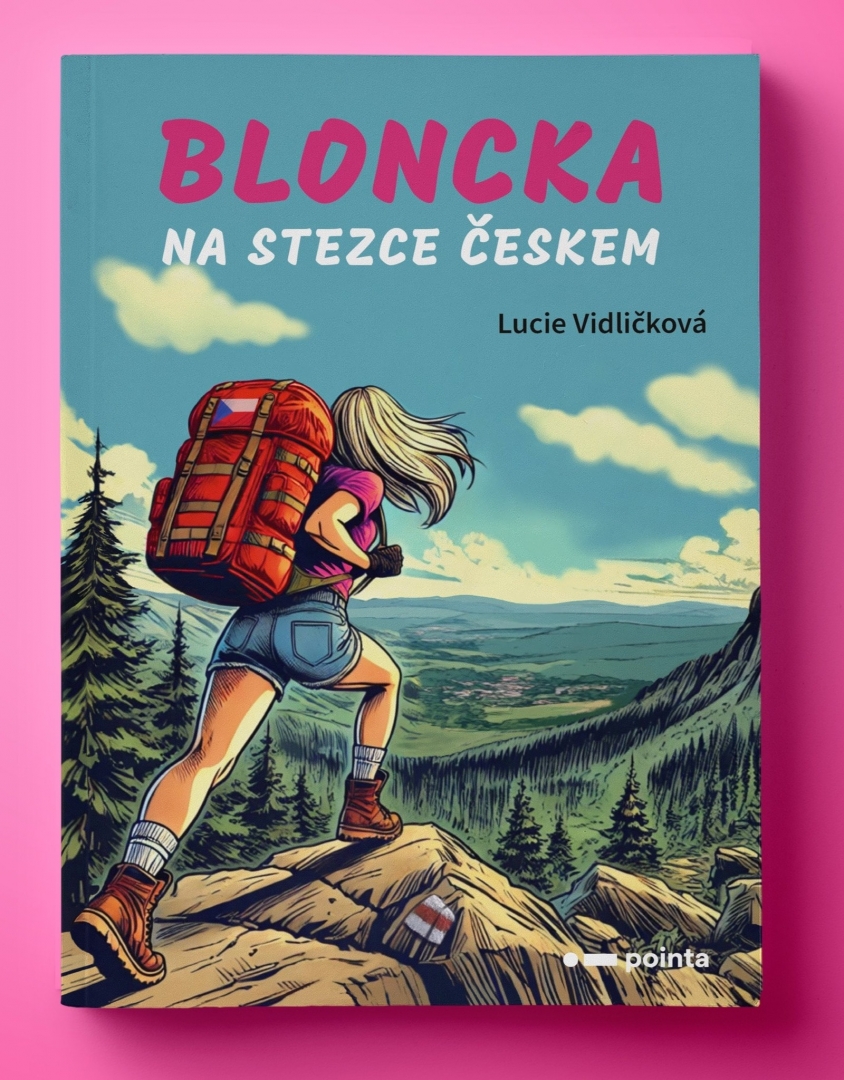 Bloncka na Stezce Českem – křest knihy – Lucie Vidličková