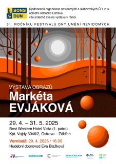 Markéta Evjáková - Výstava obrazů