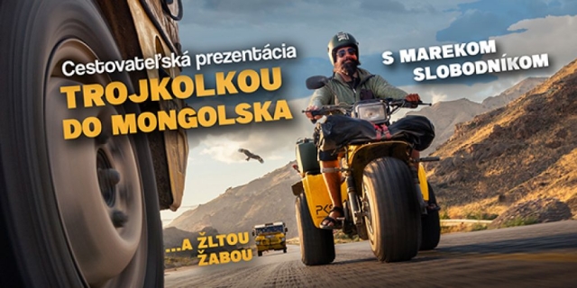 Trojkolkou do Mongolska s Marekom Slobodníkom