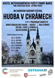 „Hudba v chrámech” - cyklus komorních koncertů v Ostravě