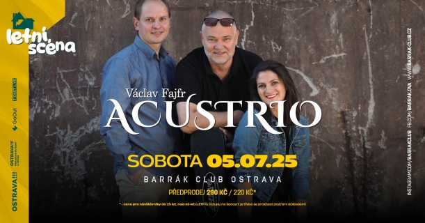 Václav Fajfr a Acustrio (letní scéna)