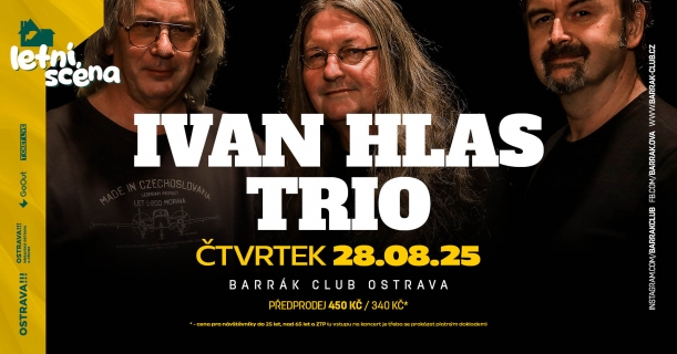 Ivan Hlas Trio (letní scéna)