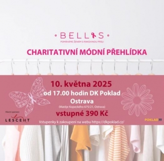 Charitativní módní přehlídka Bellis – mladé ženy s rakovinou prsu