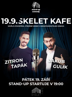 Stand-up večer - Jakub \"Zitron\" Ťapák a Jakub Gulík