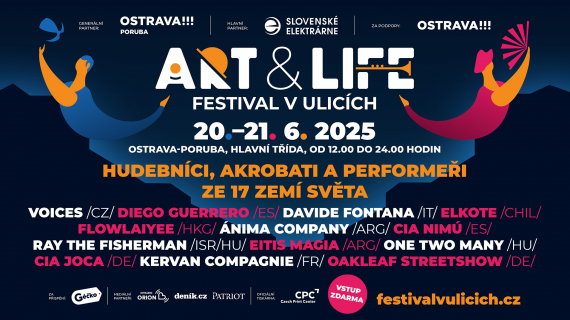 Festival v ulicích | Art & Life 2025