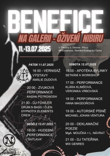 Benefice na galerii - oživení Nibiru