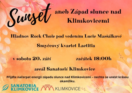 Sunset aneb Západ slunce nad Klimkovicemi