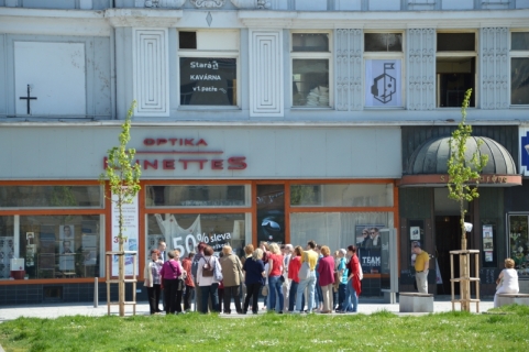 Komentovaná procházka u bývalé kavárny Central