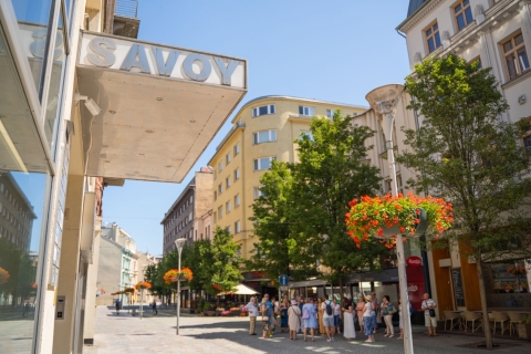 Komentovaná procházka u kavárny Savoy
