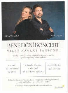 Benefiční koncert - Velký návrat šansonu!