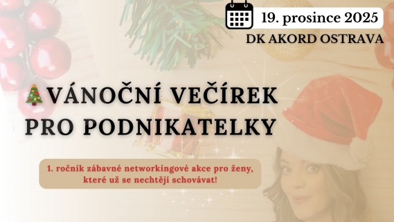 Vánoční večírek pro podnikatelky