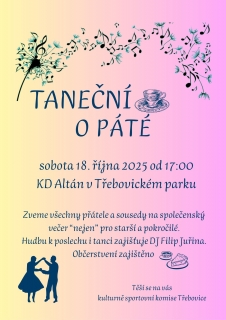 Taneční čaj o páté