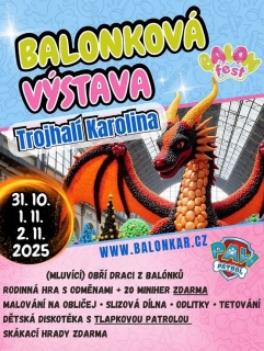 Balónková výstava v Trojhalí