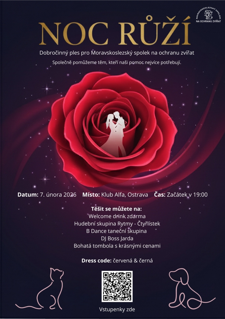 Dobročinný ples pro Moravskoslezský spolek na ochranu zvířat