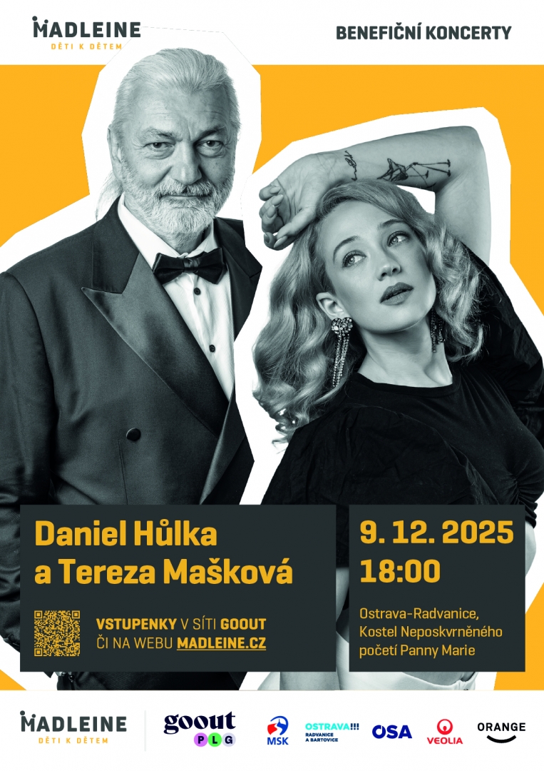 Benefiční koncert „Děti k dětem“ - Tereza Mašková a Daniel Hůlka
