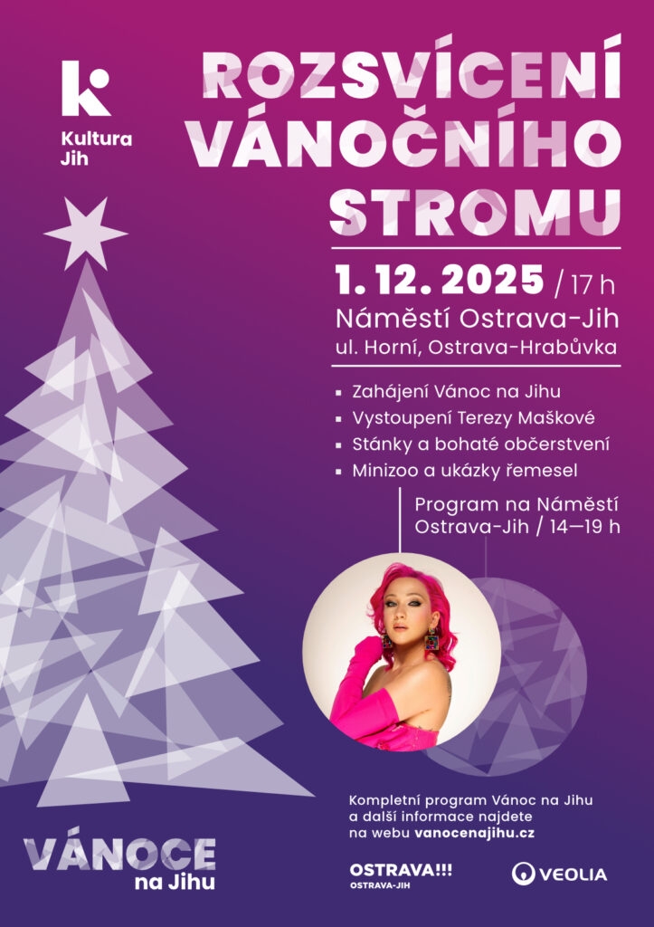 Rozsvícení vánočního stromu na Náměstí Ostrava-Jih