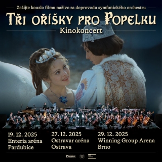 Tři oříšky pro popelku kinokoncert