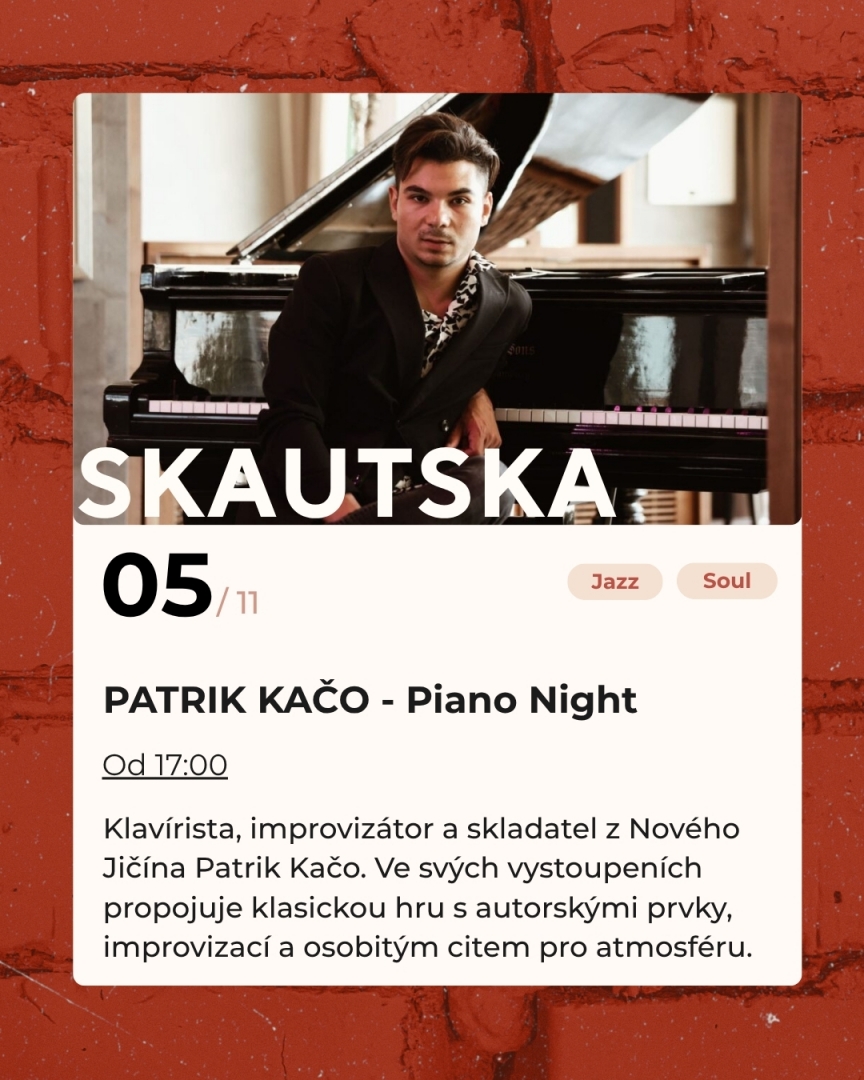 Patrik Kačo - piano night