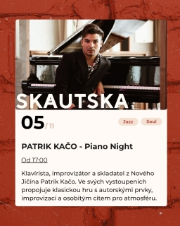 Patrik Kačo - piano night