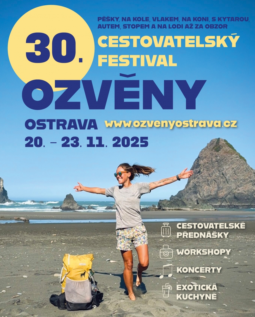 30. OZVĚNY - neděle – cestovatelský festival v Pantu