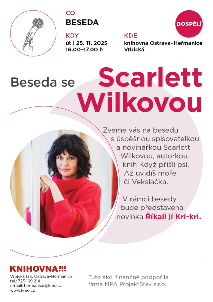 Beseda se Scarlett Wilkovou