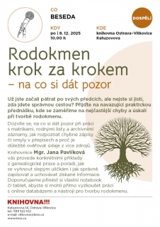 Rodokmen krok za krokem – na co si dát pozor