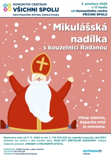 Mikulášská nadílka s kouzelnicí Radanou