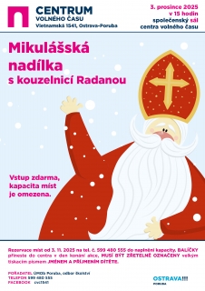 Mikulášská nadílka s kouzelnicí Radanou