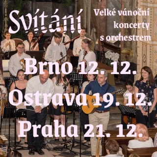 Vánoční koncert souboru Svítání