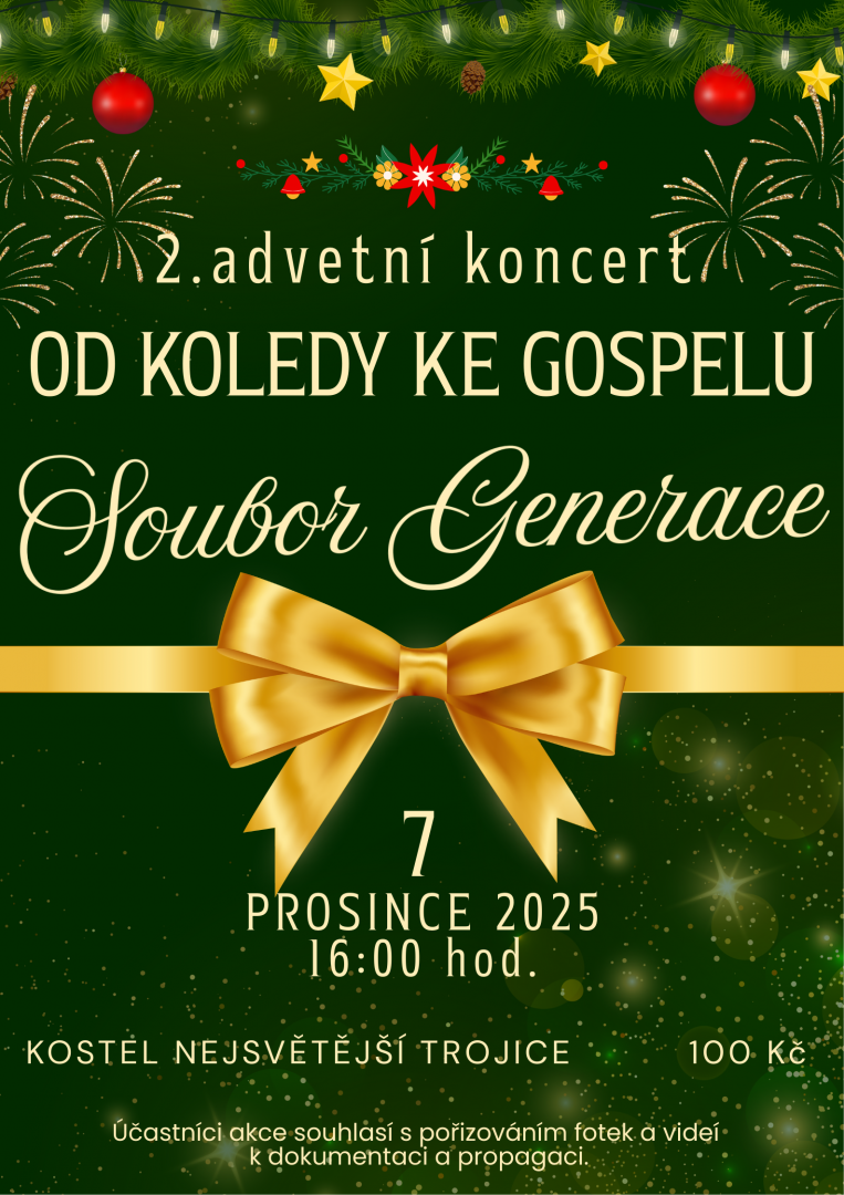 2. adventní program - od koledy ke gospelu