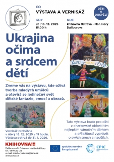 Výstava a vernisáž: Ukrajina očima a srdcem dětí