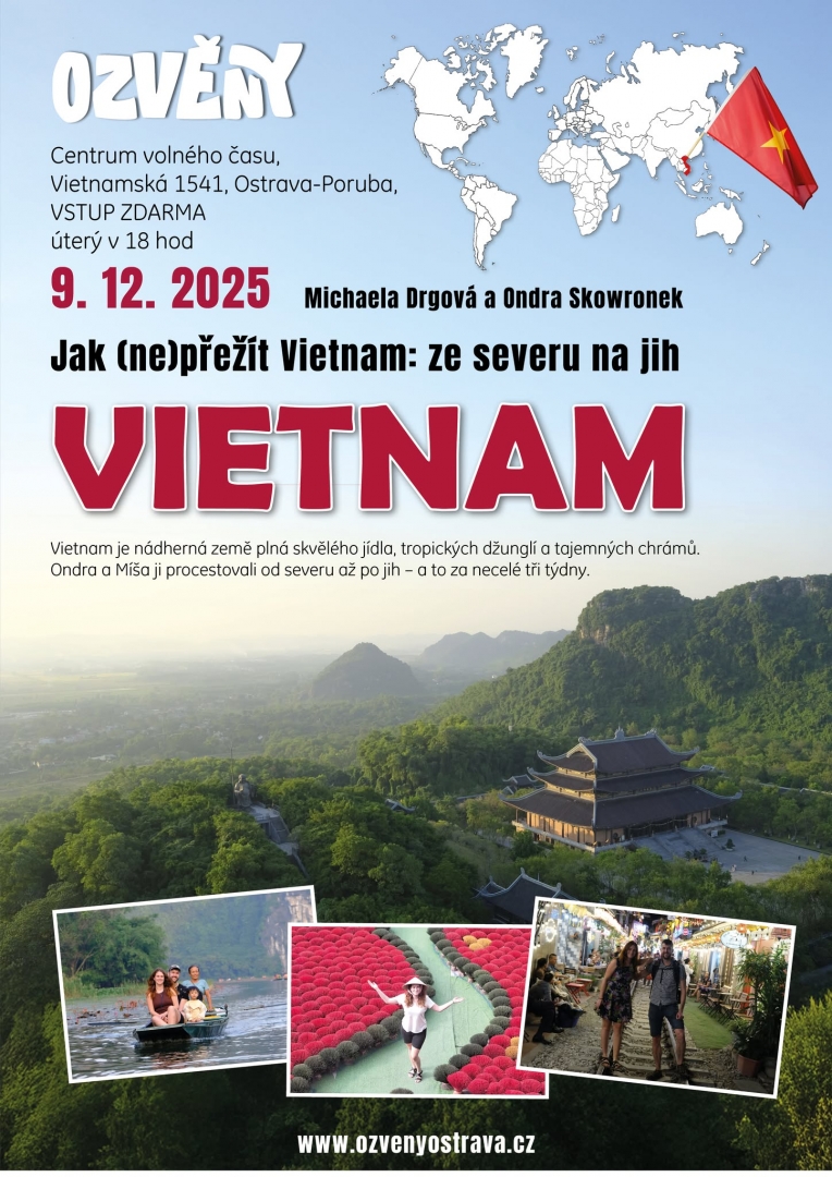 Jak (ne)přežít Vietnam: Ze severu na jih – Michaela Drgová a Ondra Skowronek