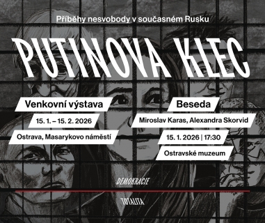 Putinova klec - Vernisáž výstavy a beseda