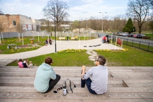 Originální městský park v centru Ostravy