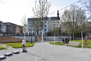 Originální městský park v centru Ostravy