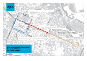 Tišší a zatravněná tramvajová trať pro Porubany. DPO zmodernizuje koleje i zastávky na ul. Opavská