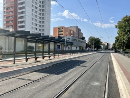 Na modernizovanou trať v centru Ostravy se vracejí tramvaje