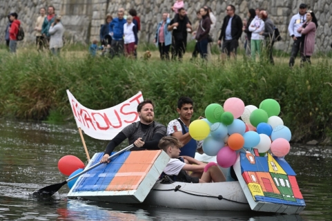 Rozmarné slavnosti řeky Ostravice