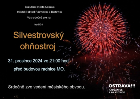 Ohňostroje nad Ostravou