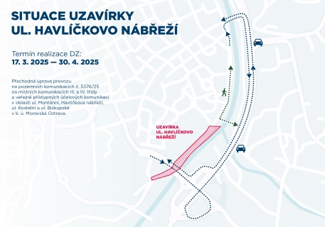 Na břeh Ostravice se vrací stroje