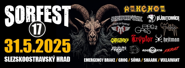 Sorfest. Rockový svátek na hradě