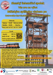 Vydejte se výletními vlaky za zážitky po Ostravsku