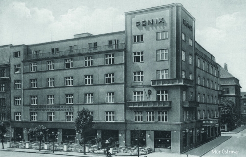Kavárna Fénix,po r. 1930, foto: Wenzel Wenzel, Fotoarchív Ostravského muzea