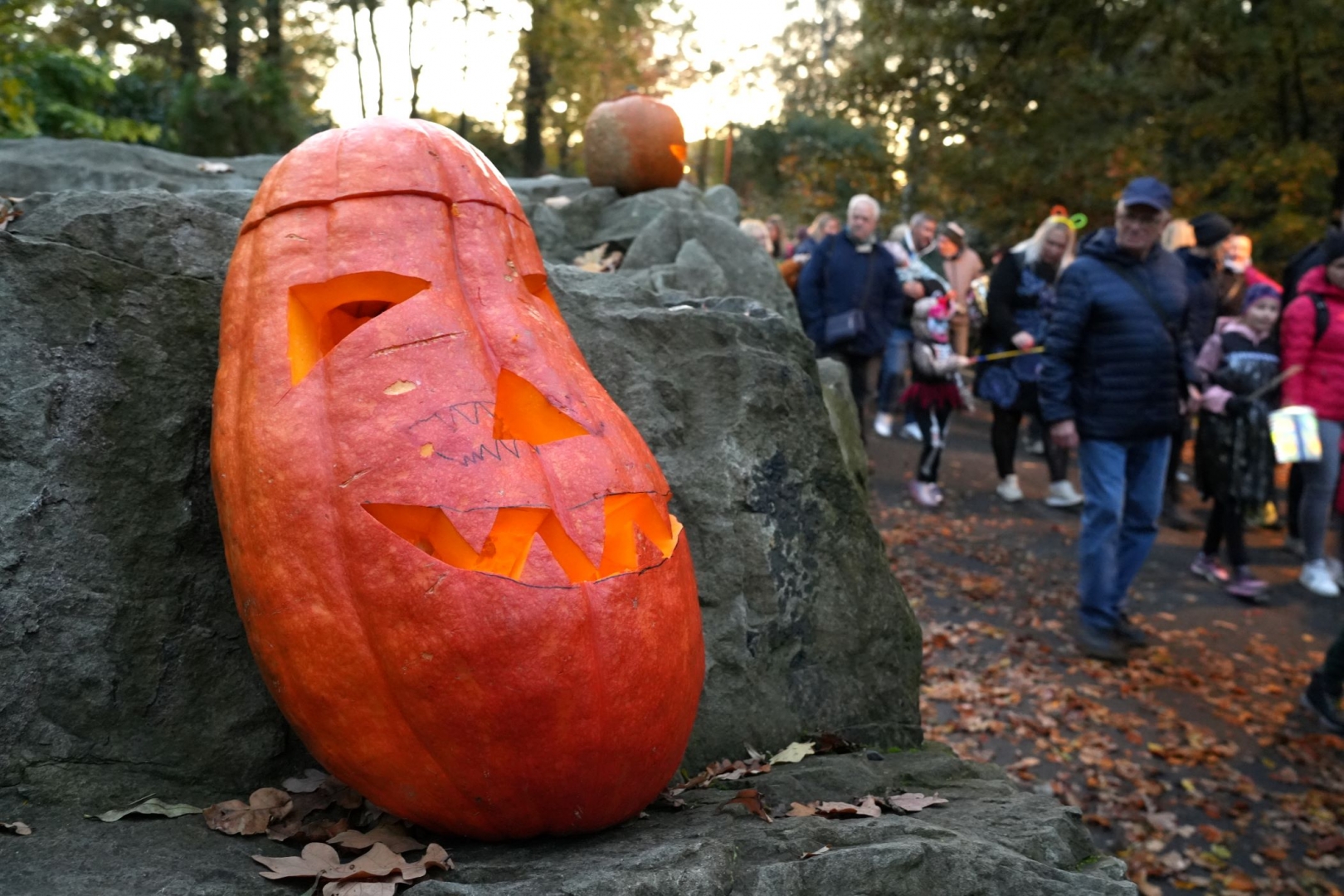 Halloween a lampionový průvod