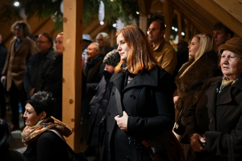 Betlémy na hradě - z papíru vystřižené