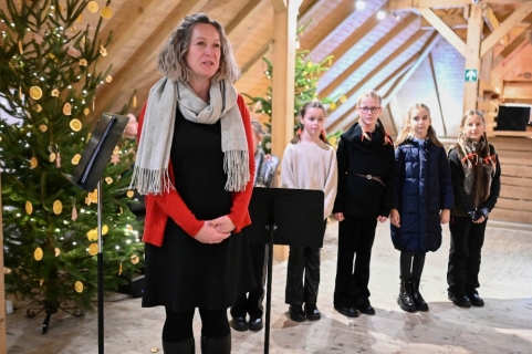 Betlémy na hradě - z papíru vystřižené