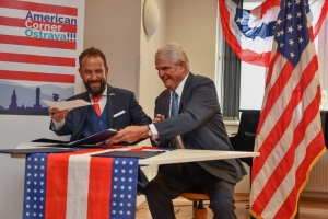 Centrum americké kultury a historie v Knihovně města Ostravy